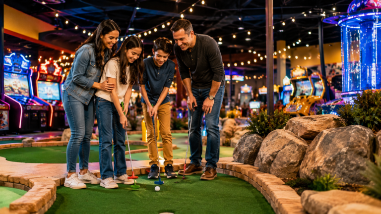 Family entertainment and local adventure package for silent auction fundraising