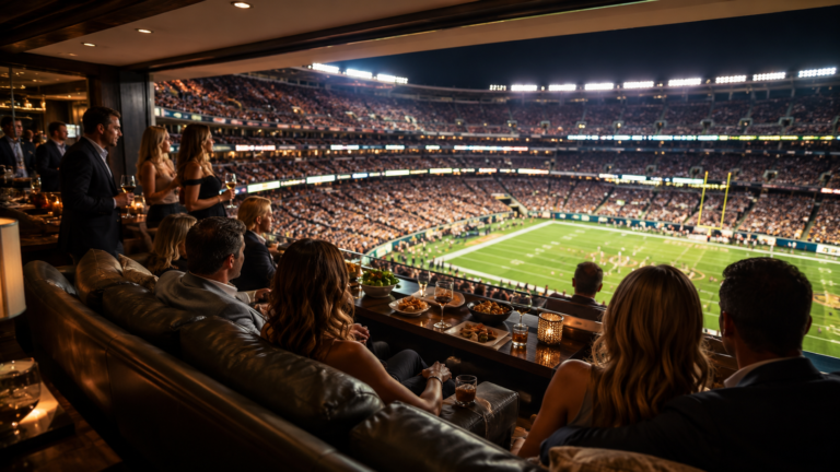 VIP sports and entertainment experience package for charity auction fundraising